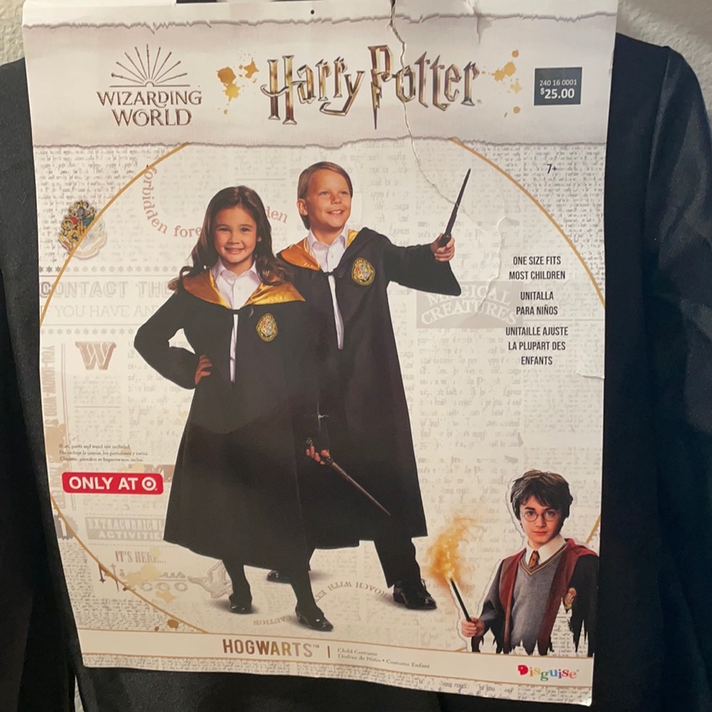 M (7-8) Harry Potter Robe Costume